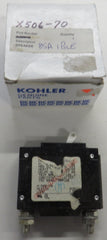 Kohler X-506-70 Circuit Breaker 85A, 1 Pole White Handle 