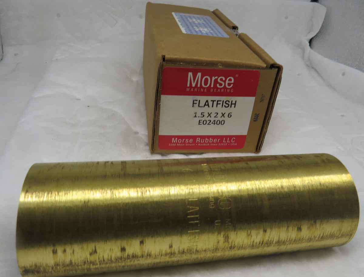 11/2" x 2" x 6" MORSE Cutless Bearings (FLATFISH) EssKay Yards Marina
