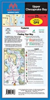 Upper Chesapeake Bay Maptech Waterproof Charts Number 25, Edition 4