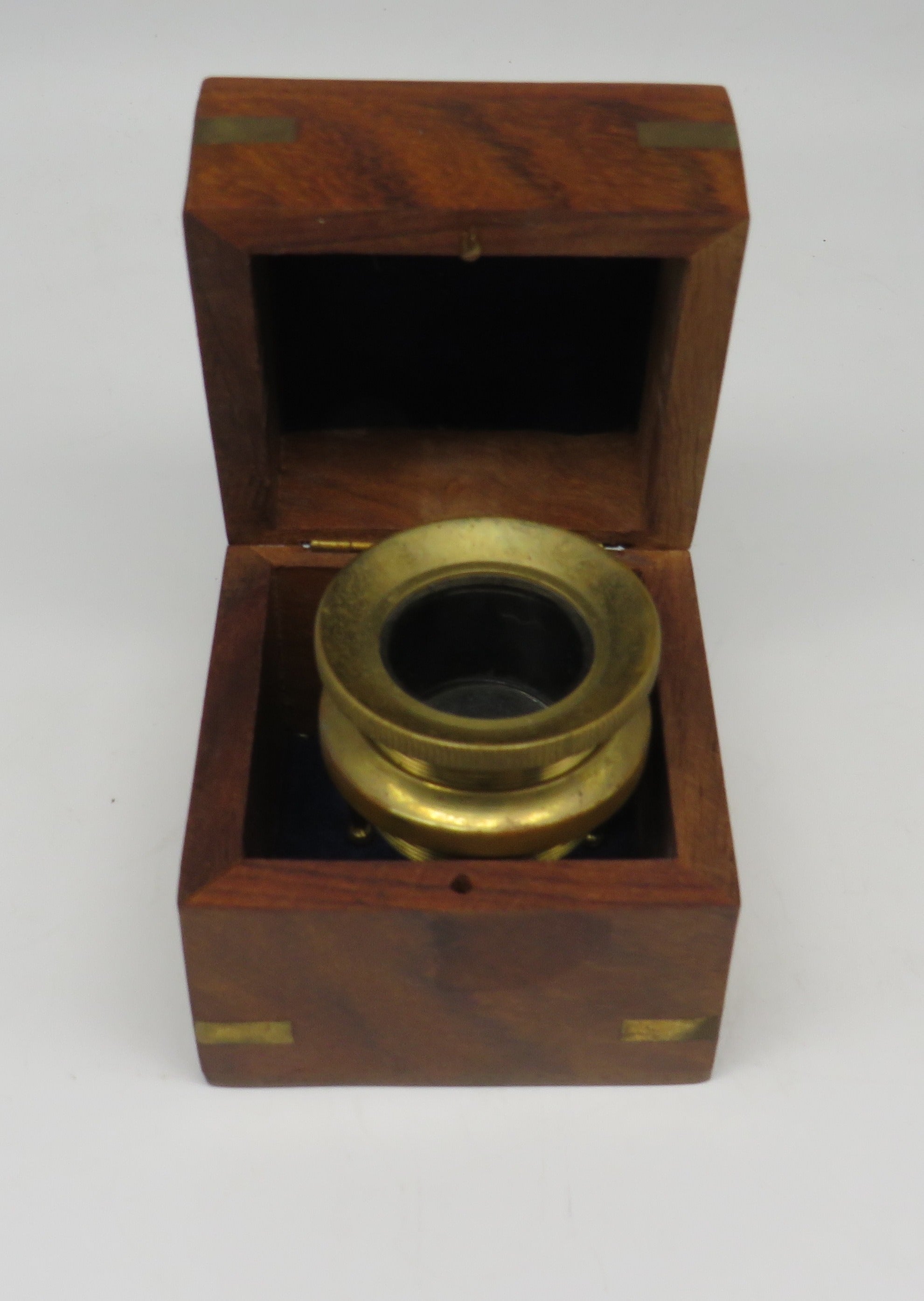 Nautical Brassware-Brass Magnifier with Case