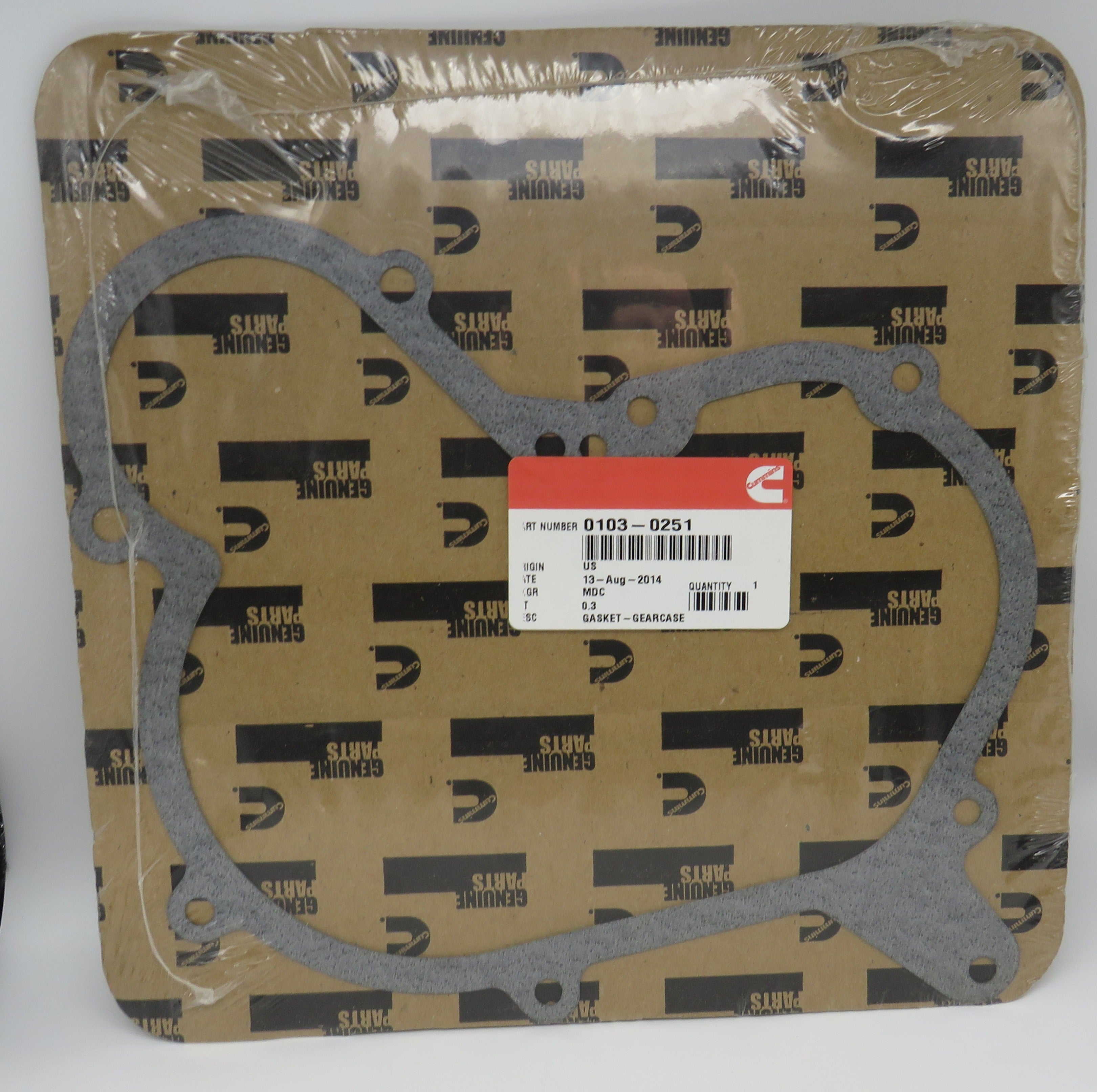 103-0251 Onan Gearcase Gasket For MDJB, MDJE & A Series 