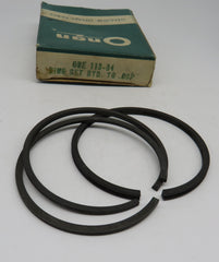 113-0084 Onan Piston Ring Set for AJ Series Electric Generating Sets, Also, Porta Start AC/DC  Generator Sets (1H, 1J, 1K, & 3900L) OBSOLETE 