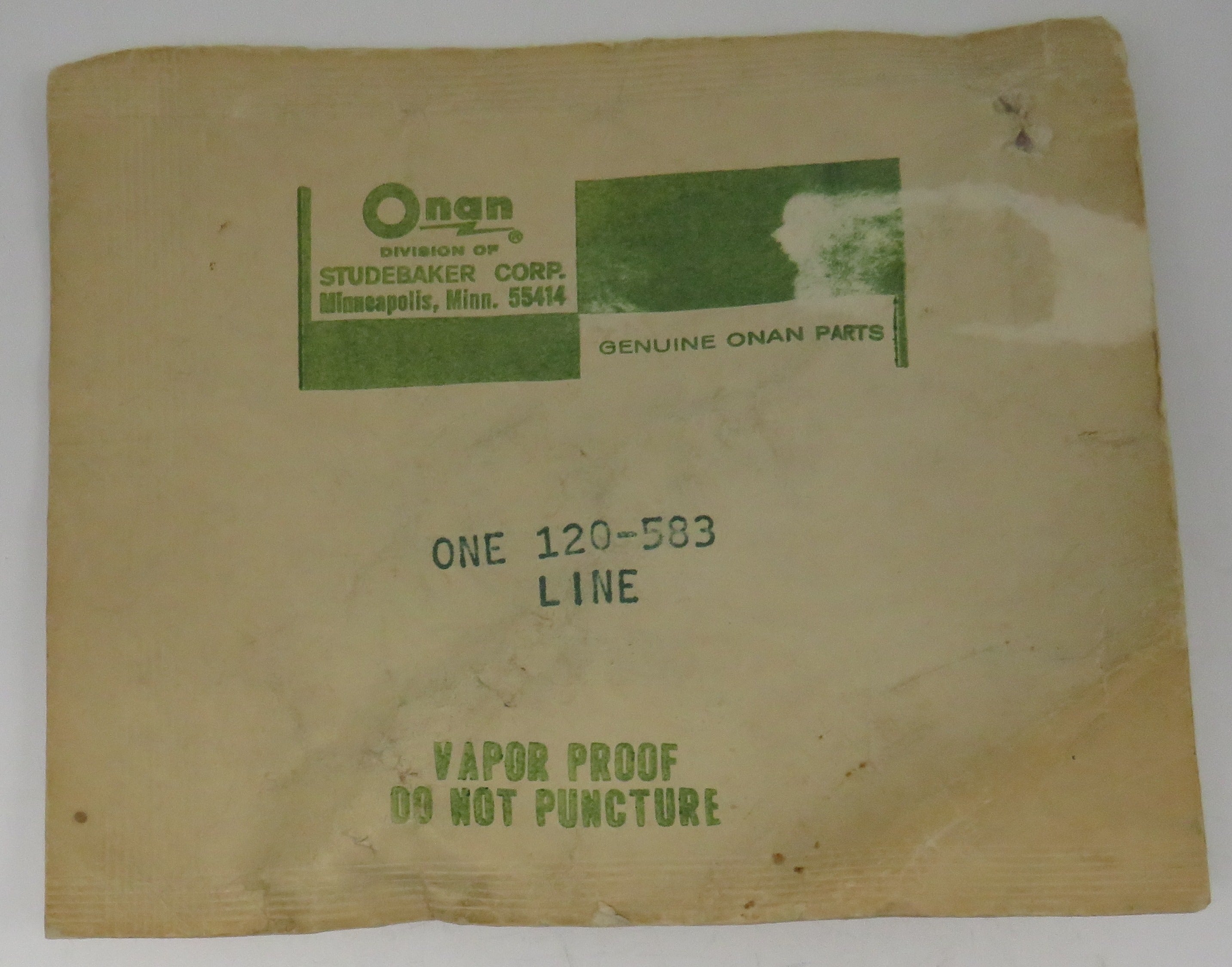 120-0583 Onan Injection Pump Line OBSOLETE 