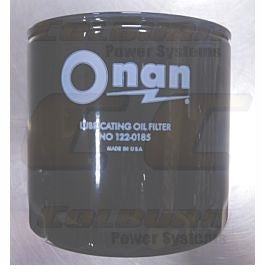 122-0185 Onan Oil Filter For MDJA, MDJB, MDJC, MDJE, MDJF, MJA, MJB, MJC 