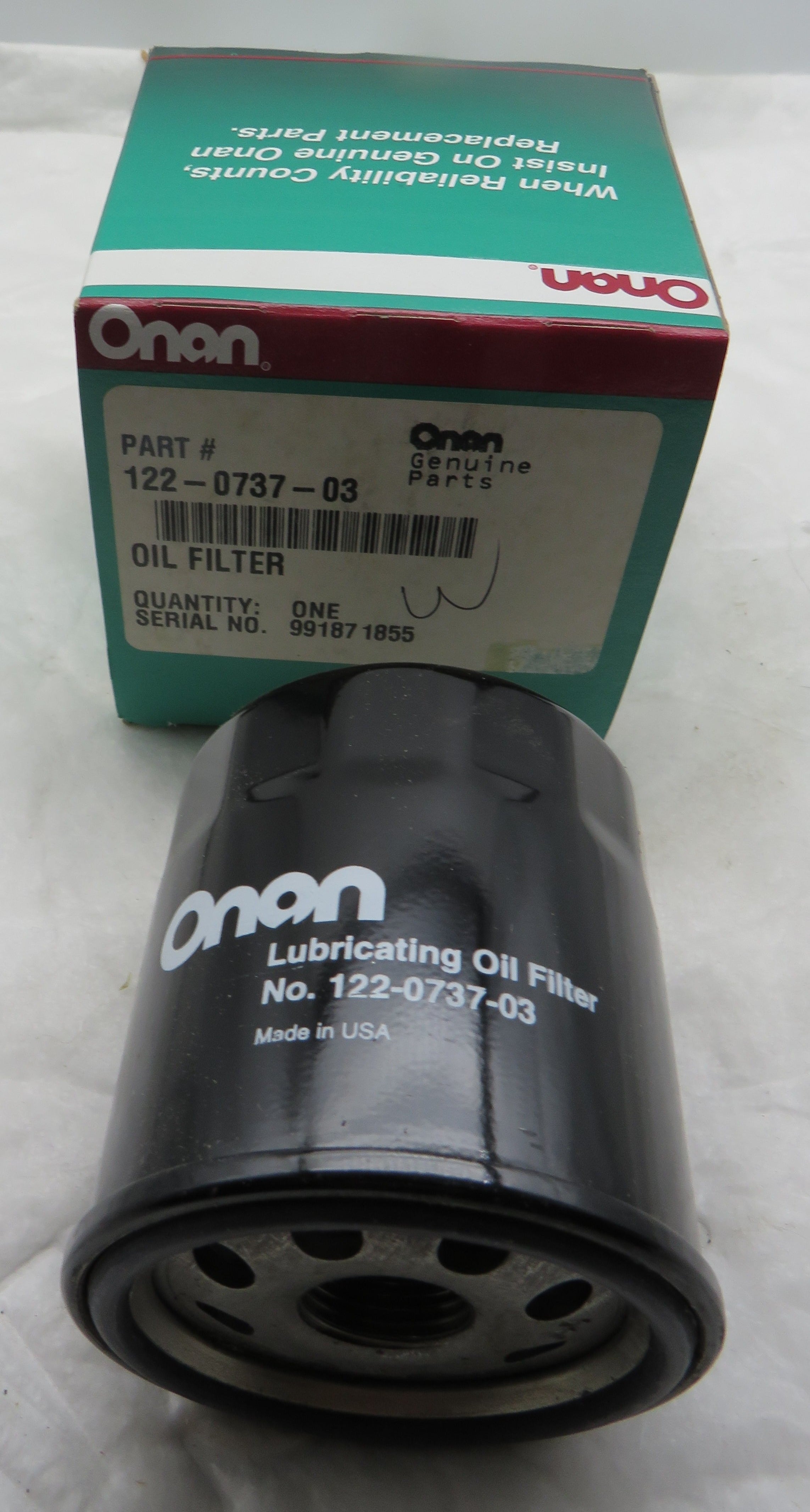 122-0737-03 Onan Oil Filter 