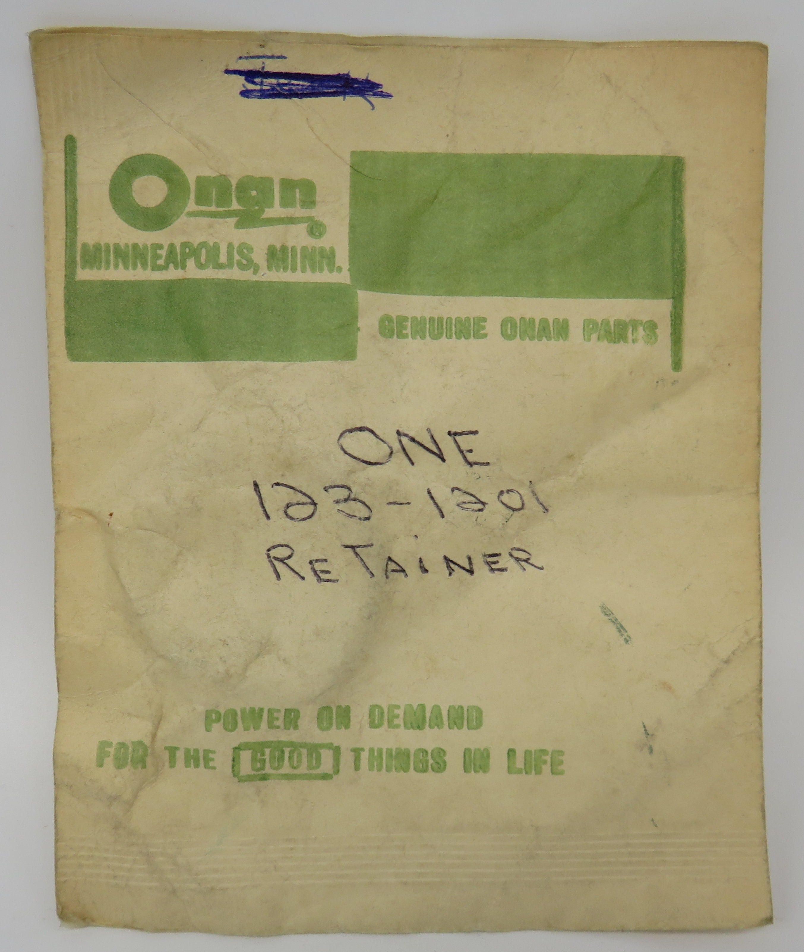 123-1201 Onan Retainer 