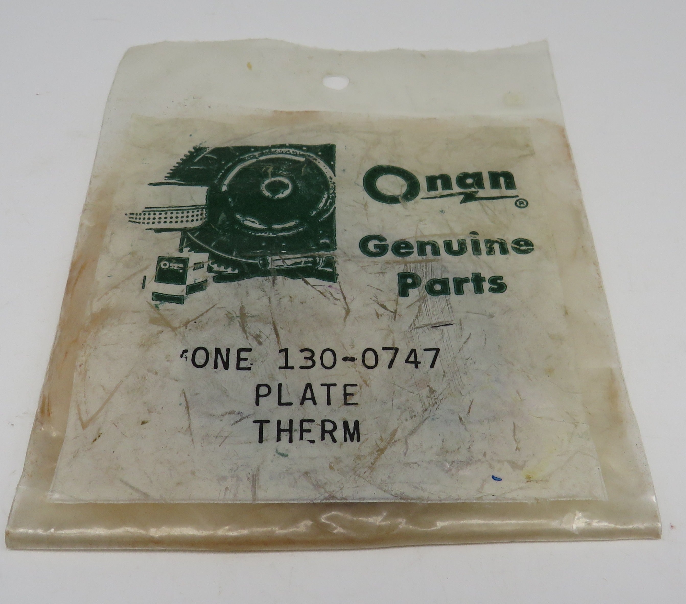 130-0747 Onan Thermostat Retainer Plate OBSOLETE For MDJF (Spec A-AD) 