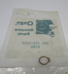 132-0122 Onan Ring OBSOLETE Used on Water Pump 132-0251 & 132-0115; Also Sherwood 5484 3/7/2024 THIS PART IS IN STOCK 3/7/2024