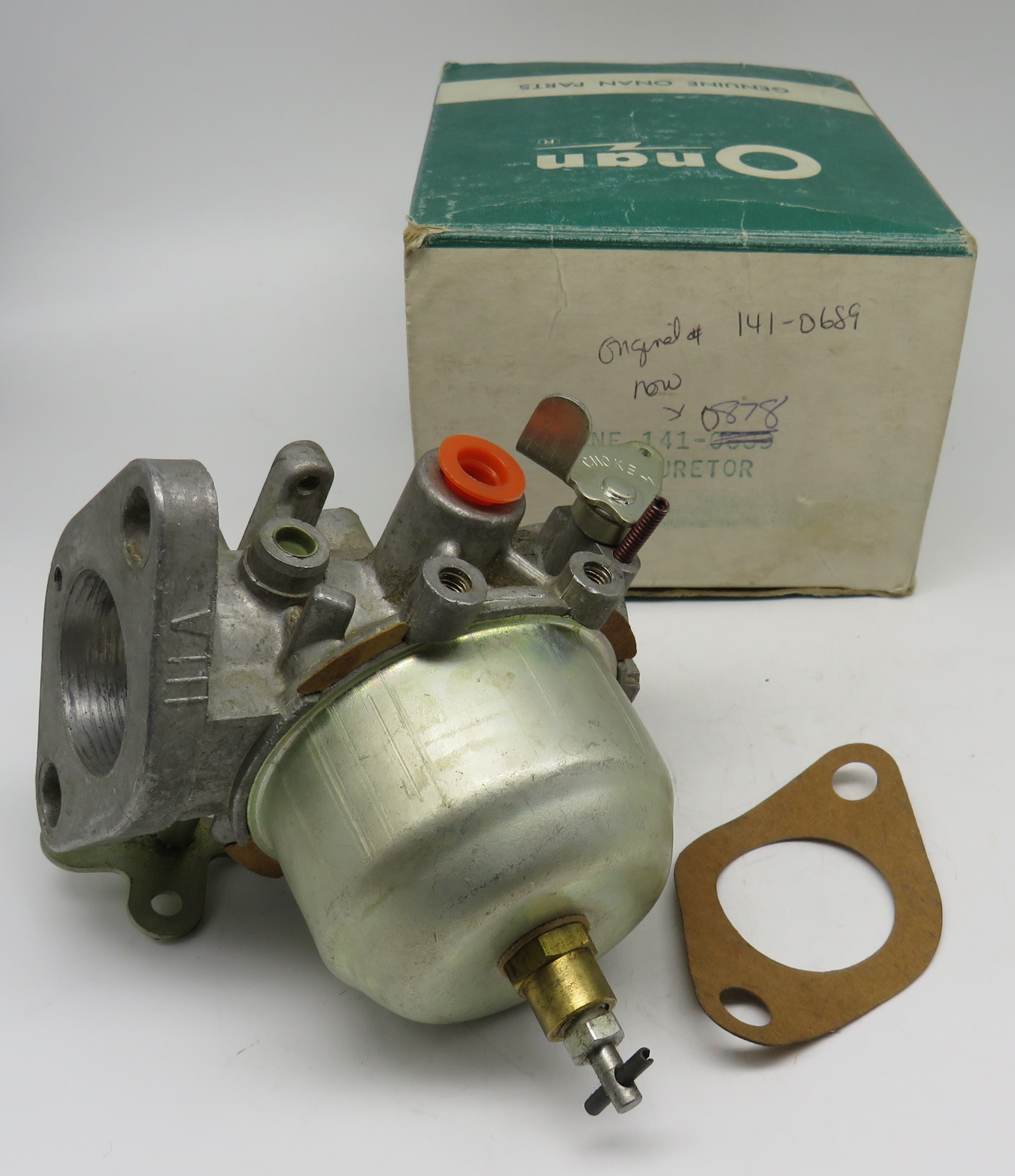 141-0878 Onan Carburetor Both OBSOLETE (Supersedes 141-0689) For CCKB Engines (Spec G-J)  