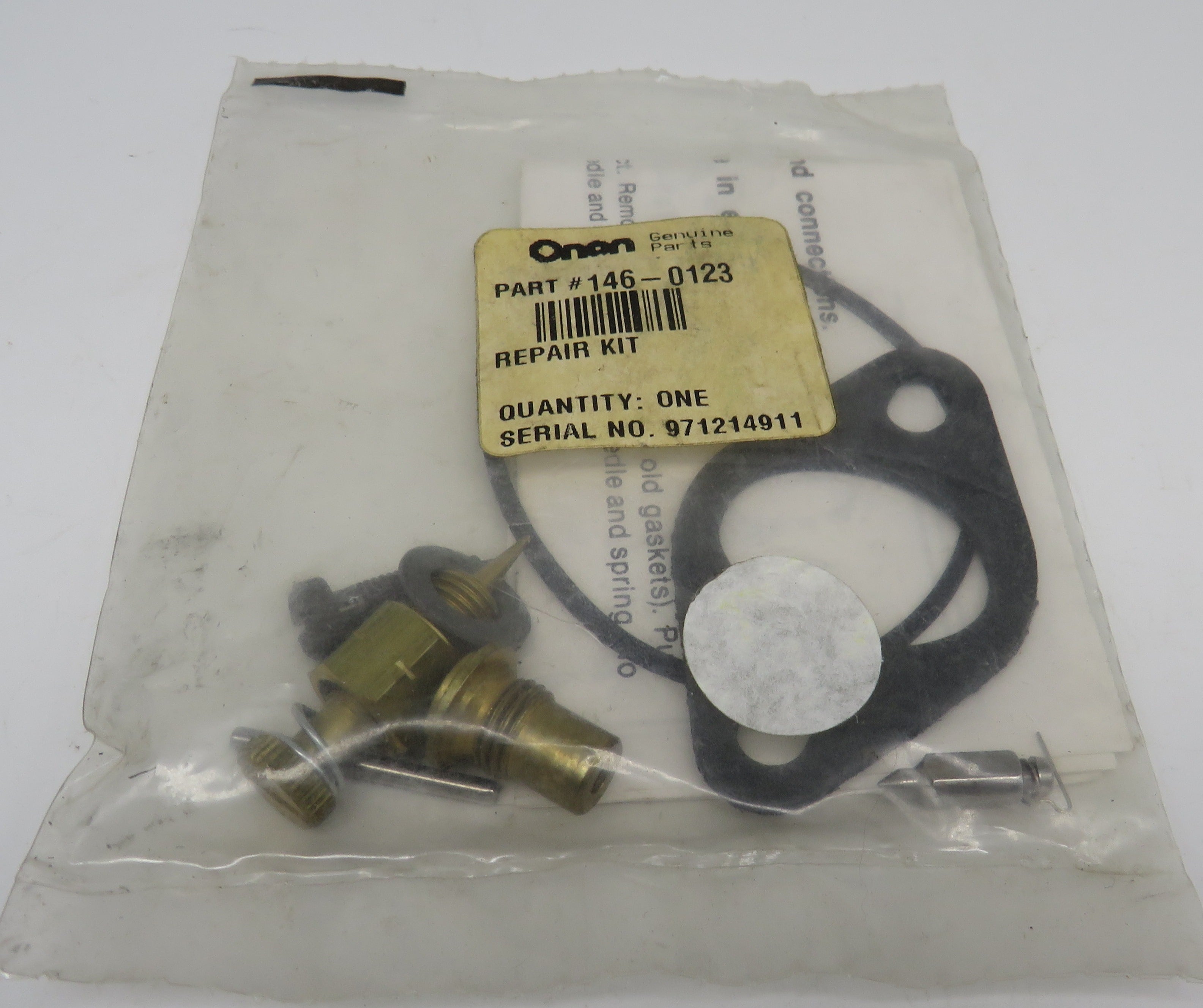 146-0123 Onan Carburetor Repair Kit 