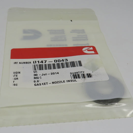 147-0043 Onan Nozzle Insulator Gasket 10/20/2025 THIS PART IS IN STOCK 10/20/2025