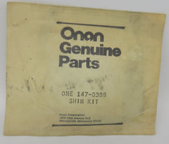 147-0388 Onan Shim Kit-Injection Pump Kit OBSOLETE For 6.0 & 7.5 kW MDJE Gensets (Spec AB-AF) 