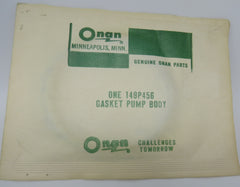 149-0456 Onan Pump Body Gasket 