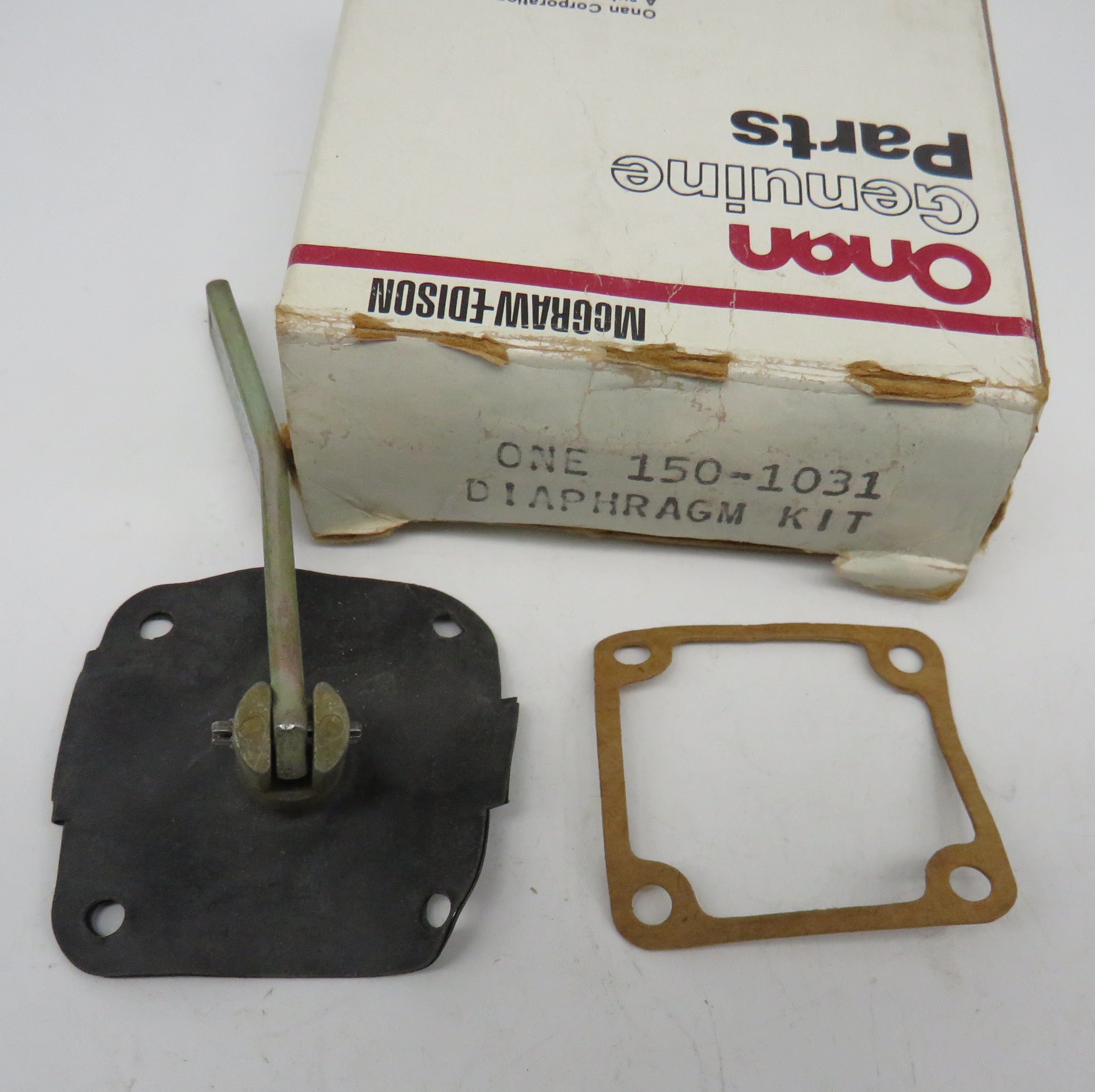 150-1031 Onan Diaphragm Kit OBSOLETE For NH Genset Spec A-R 2/8/2024 THIS PART IS IN STOCK
