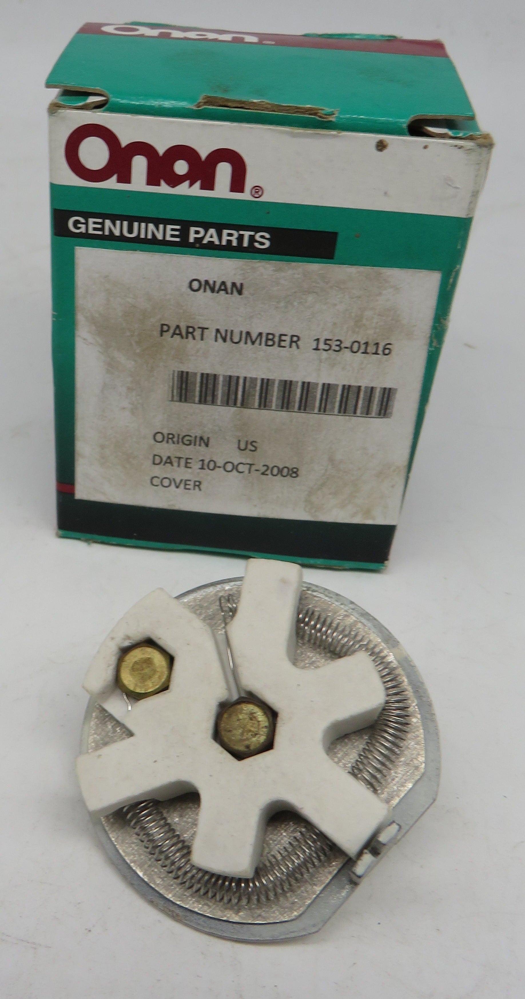 153-0116 Onan Cover Assembly OBSOLETE for MCCK Spec H-J Only 2/8/2024 THIS PART IS IN STOCK 2/8/2024