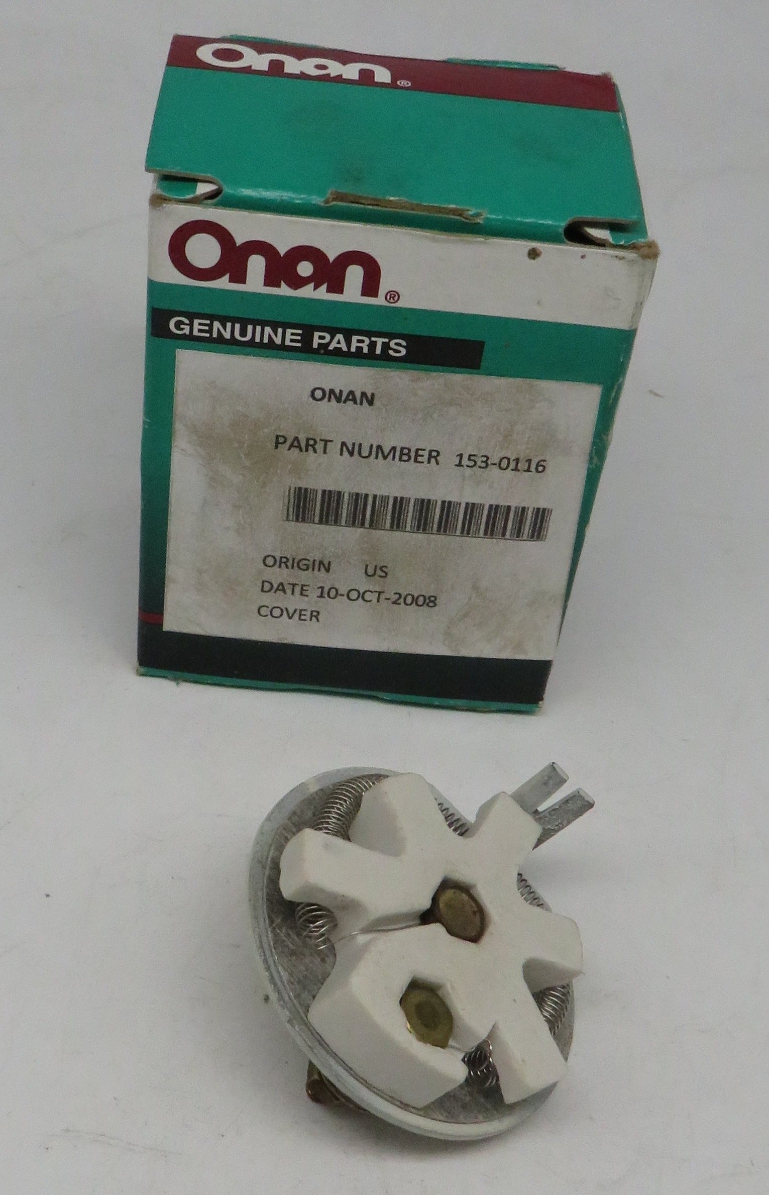 153-0116 Onan Cover Assembly OBSOLETE for MCCK Spec H-J Only 2/8/2024 THIS PART IS IN STOCK 2/8/2024