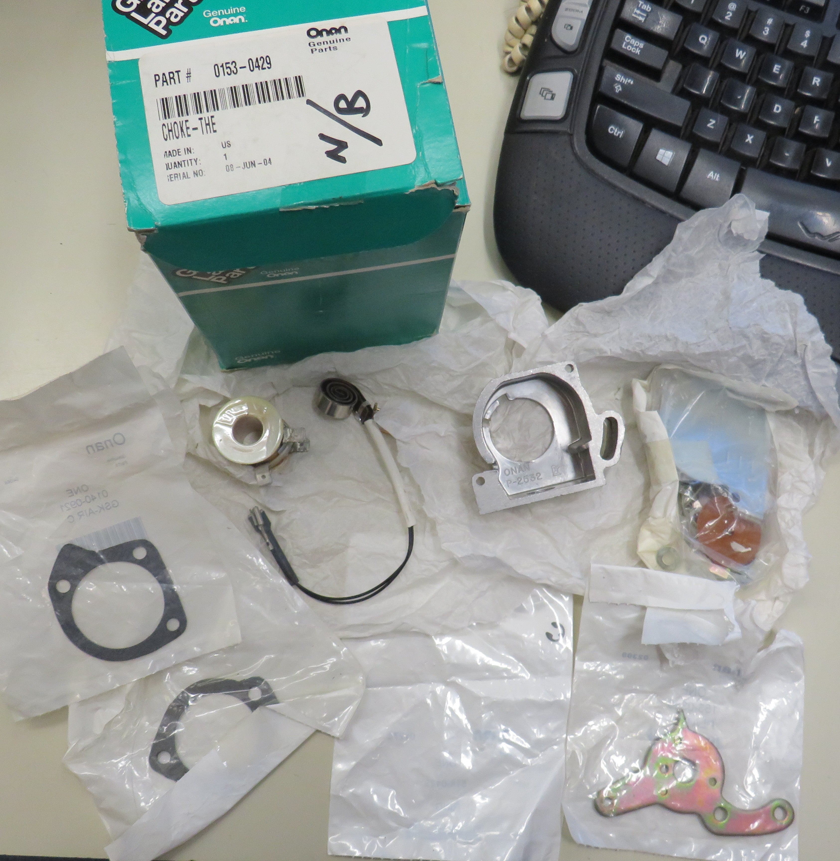 153-0429 Onan Carburetor Thermal Magnetic Choke Kit for MCCK, CCKB, NH & LKB OBSOLETE 