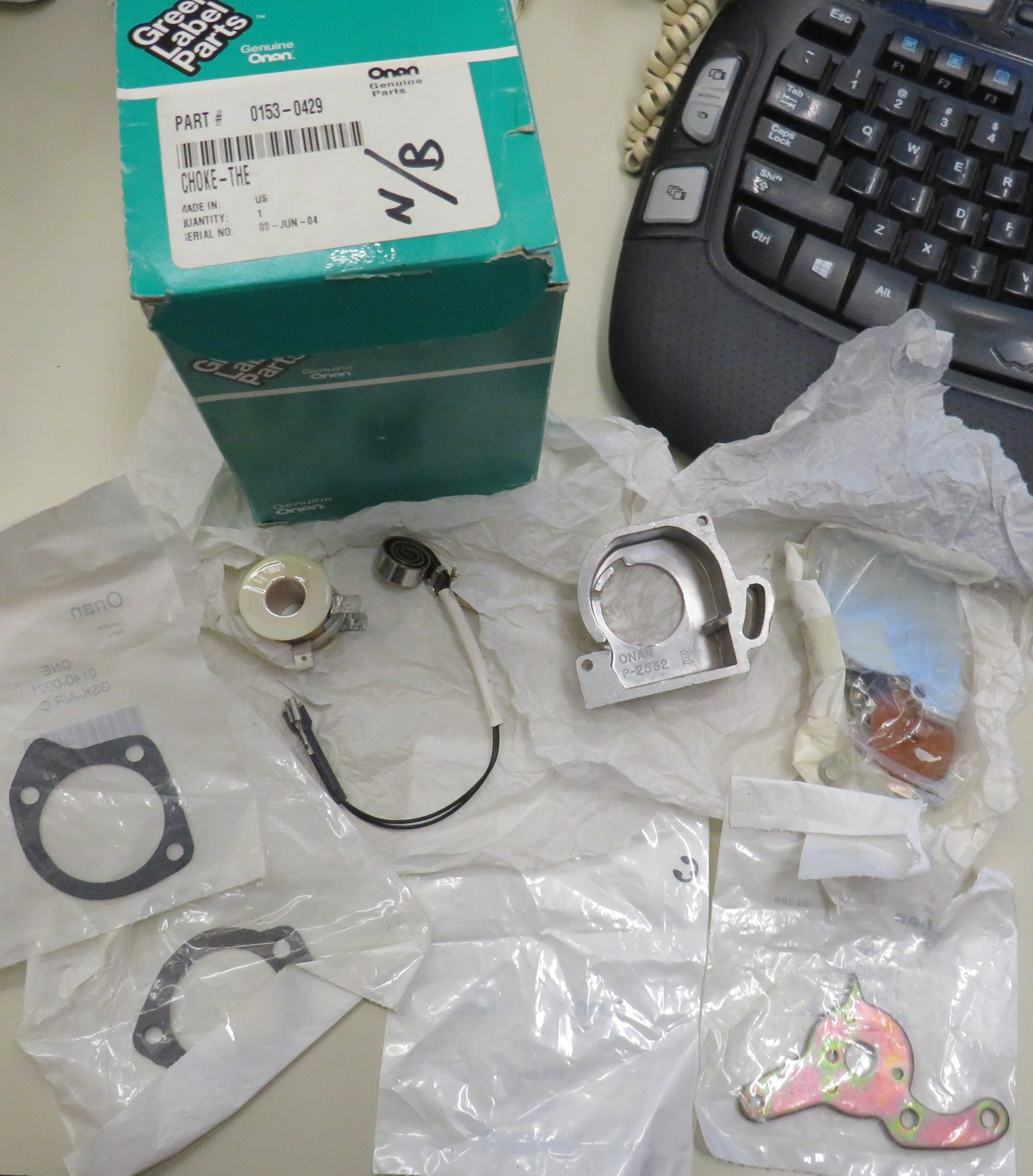 153-0429 Onan Carburetor Thermal Magnetic Choke Kit for MCCK, CCKB, NH & LKB OBSOLETE 
