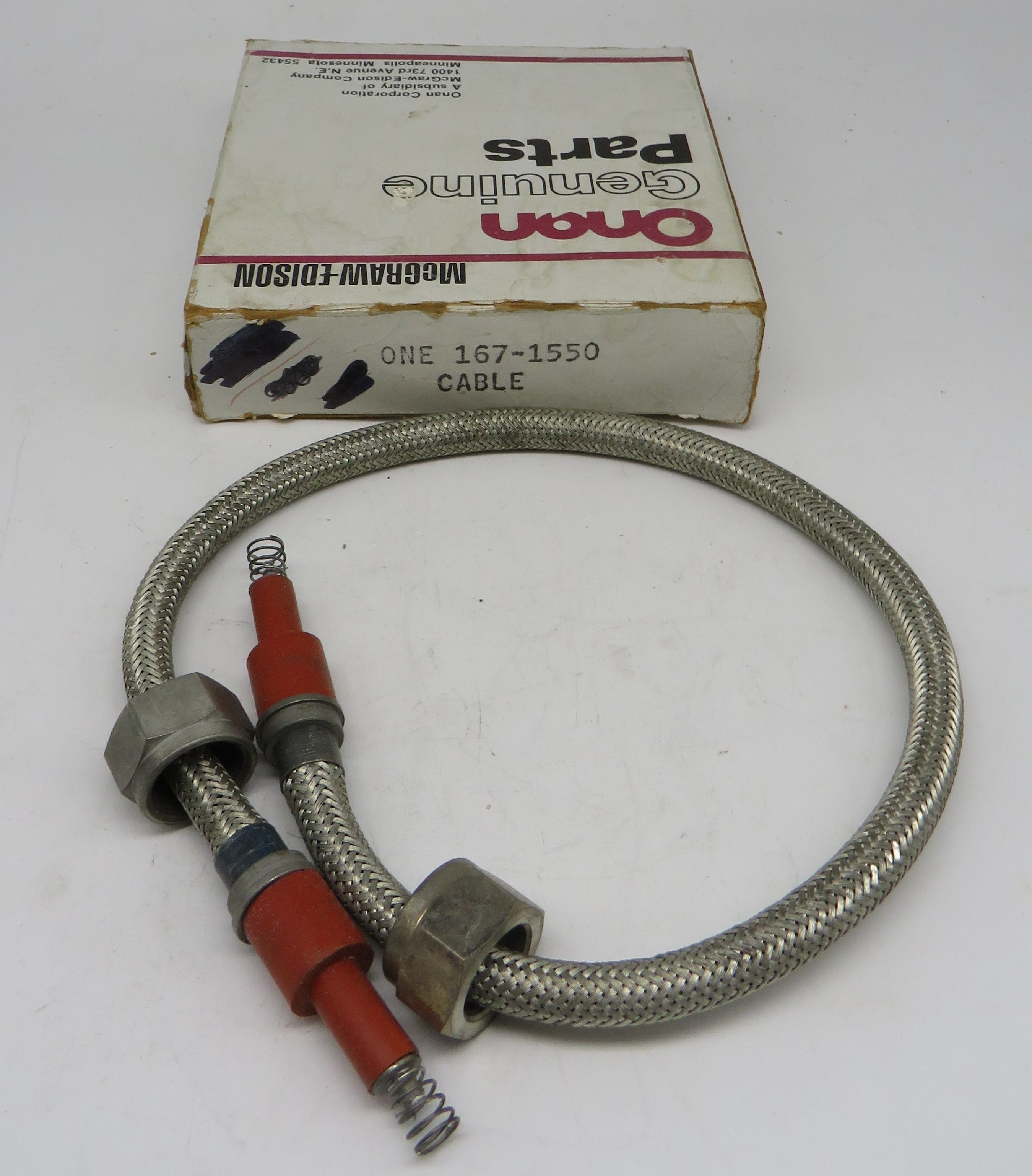 167-1550 Onan High Tension Lead Assembly OBSOLETE For MCCK Spec A-C 