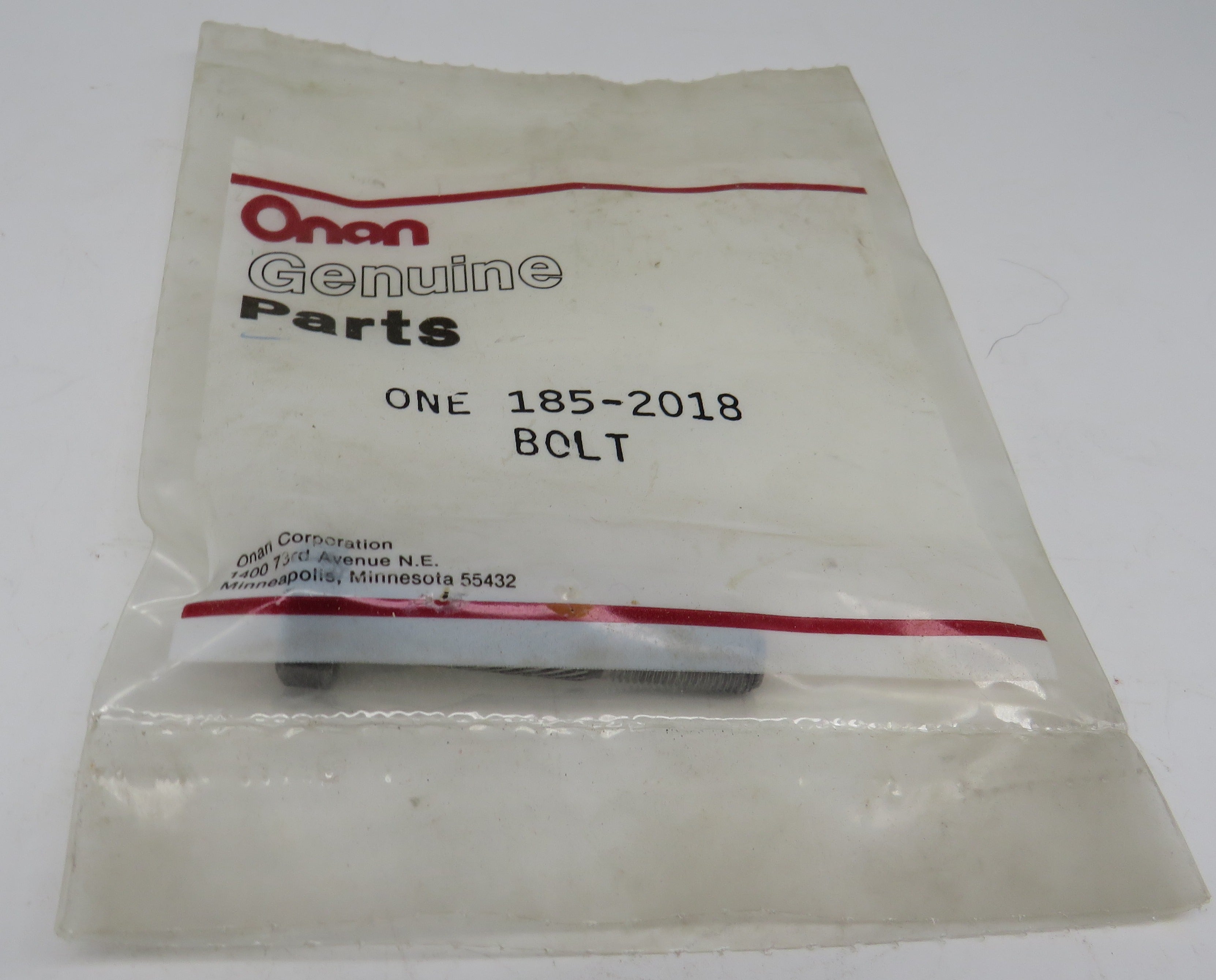 185-2018 Onan Hex Bolt Connecting Rod 