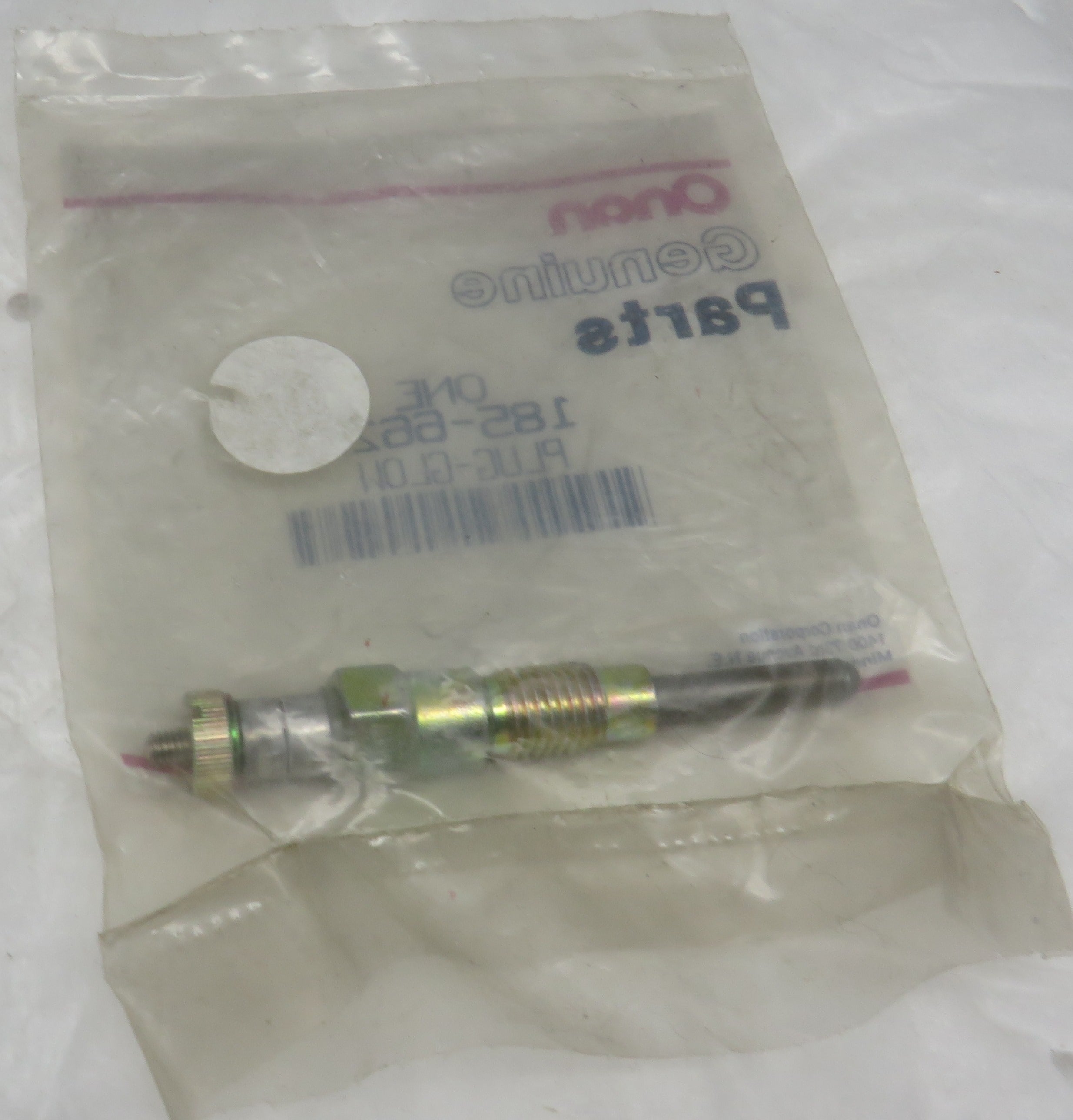 Onan 185-6623 Glow Plug RV Application Model HDKAG (Spec A-B) AA 