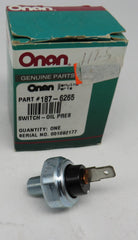 187-6265 Onan Oil Pressure Switch For HGJAA, HGJAB, HGJAC 
