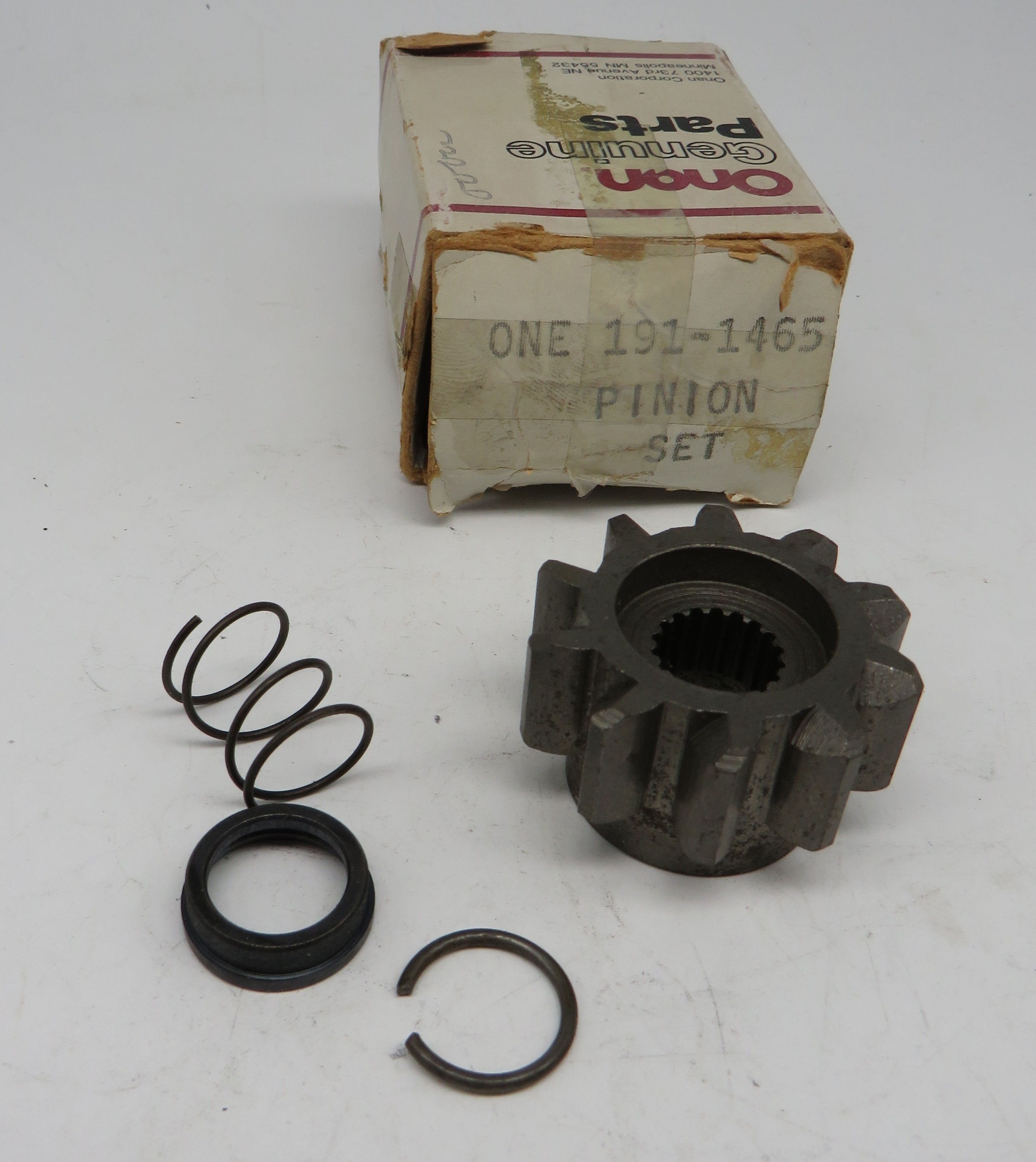 191-1465 Onan Starter Gear Pinion Set For MDJE 6.0 & 7.5 KW Spec AB-AF Mitsubishi Starter Parts 