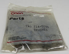 214-0095 Onan Brushes (Set of 2) For DC Gen 3/18/2024 THIS PART IS IN STOCK 3/18/2024