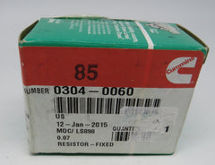 304-0060 Onan Fixed Resistor For CCK/CCKA Industrial Engine (Spec A-J) 