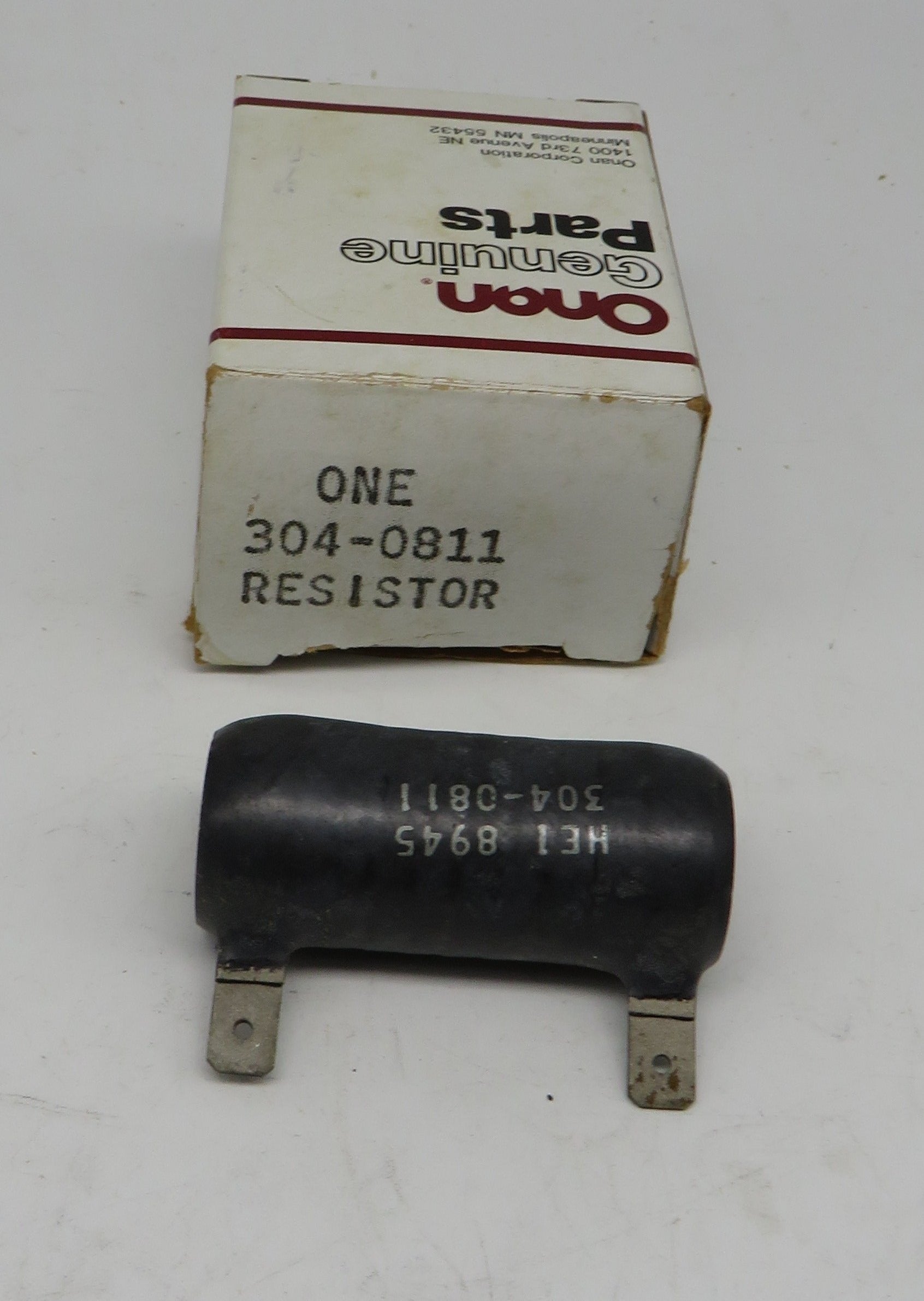 304-0811 Onan Resistor OBSOLETE for MME (Spec A-C) [Begin Spec C] 