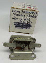 305-0013 Onan Relay OBSOLETE for 12 Volt System 