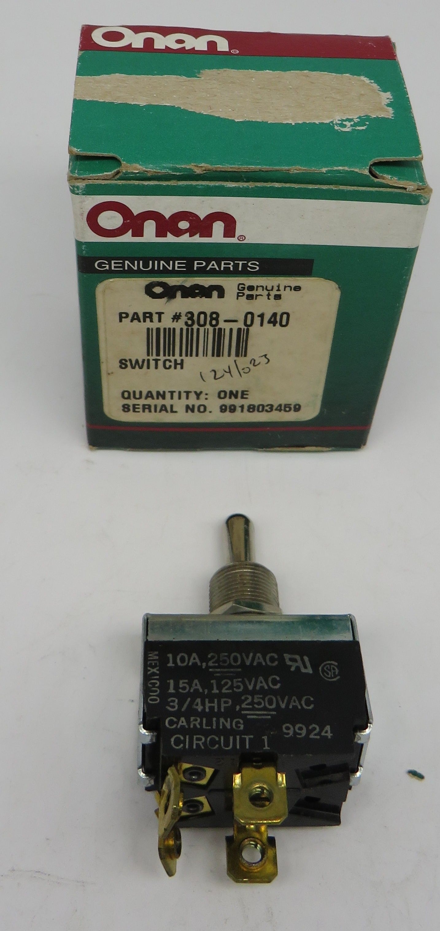 308-0140 Onan Switch For CCK/CCKA 