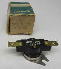 309-0156 Onan High Pressure Temperature Switch OBSOLETE  For MDJE (Spec A-AA), MDJF Series (Spec A-C) & RDJE/RDJEA Industrial Engine (Spec A) 