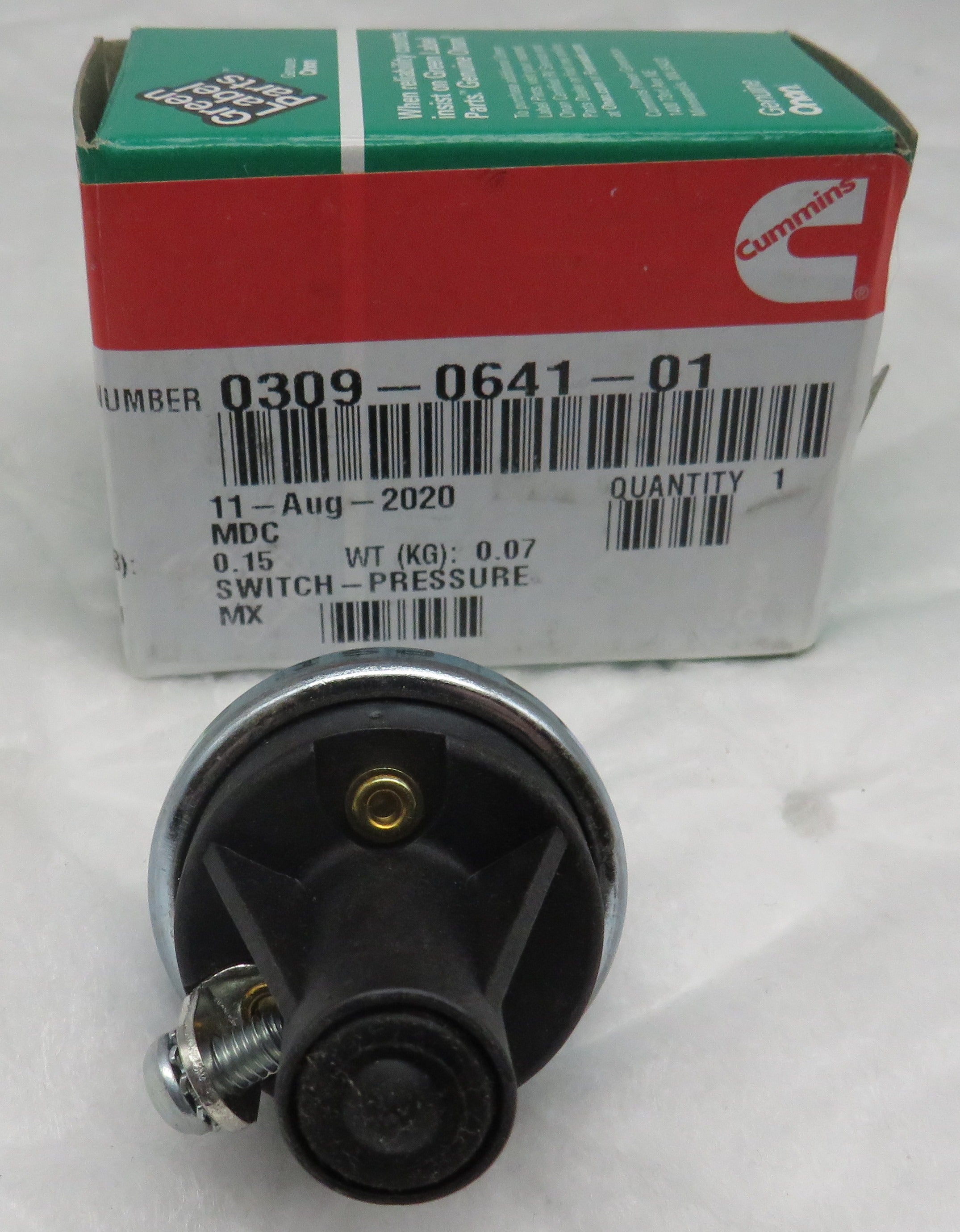 309-0641-01 Onan Pressure Switch (Superseded Old# 309-0169) Rated 14 Psi 
