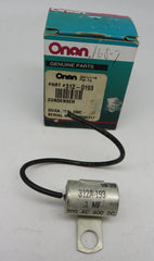 312-0193 Onan Condenser OBSOLETE 1/23/2026 THIS PART IS IN STOCK 1/23/2026