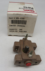 320-0104 Onan Limiter Cranking Switch Tan Body (OBSOLETE) Also, Kohler 243026 Tyco 10-1015-4  5/8/2026 THIS PART IS IN STOCK 5/8/2026