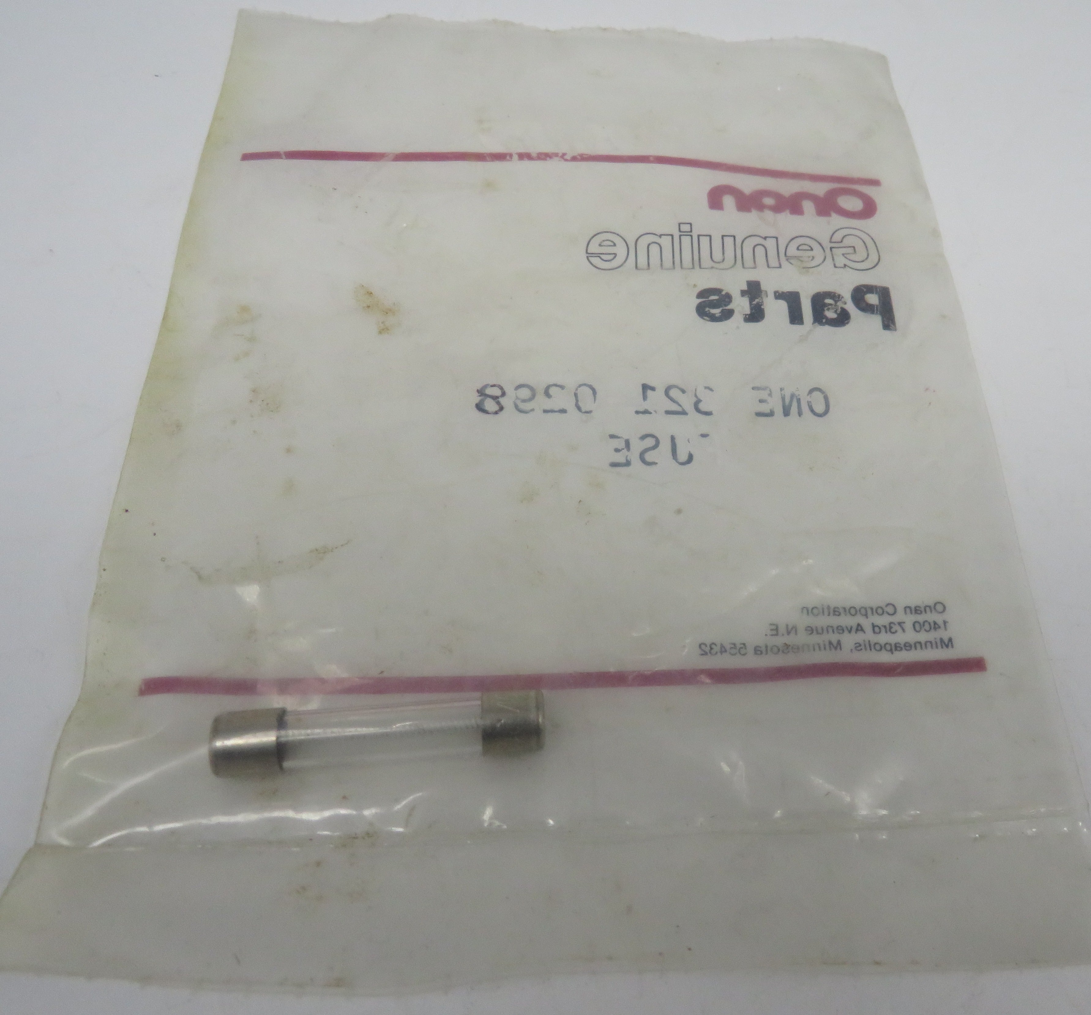 321-0298 Onan Fuse 5 Amp For RV Genset BGM (Spec A) 