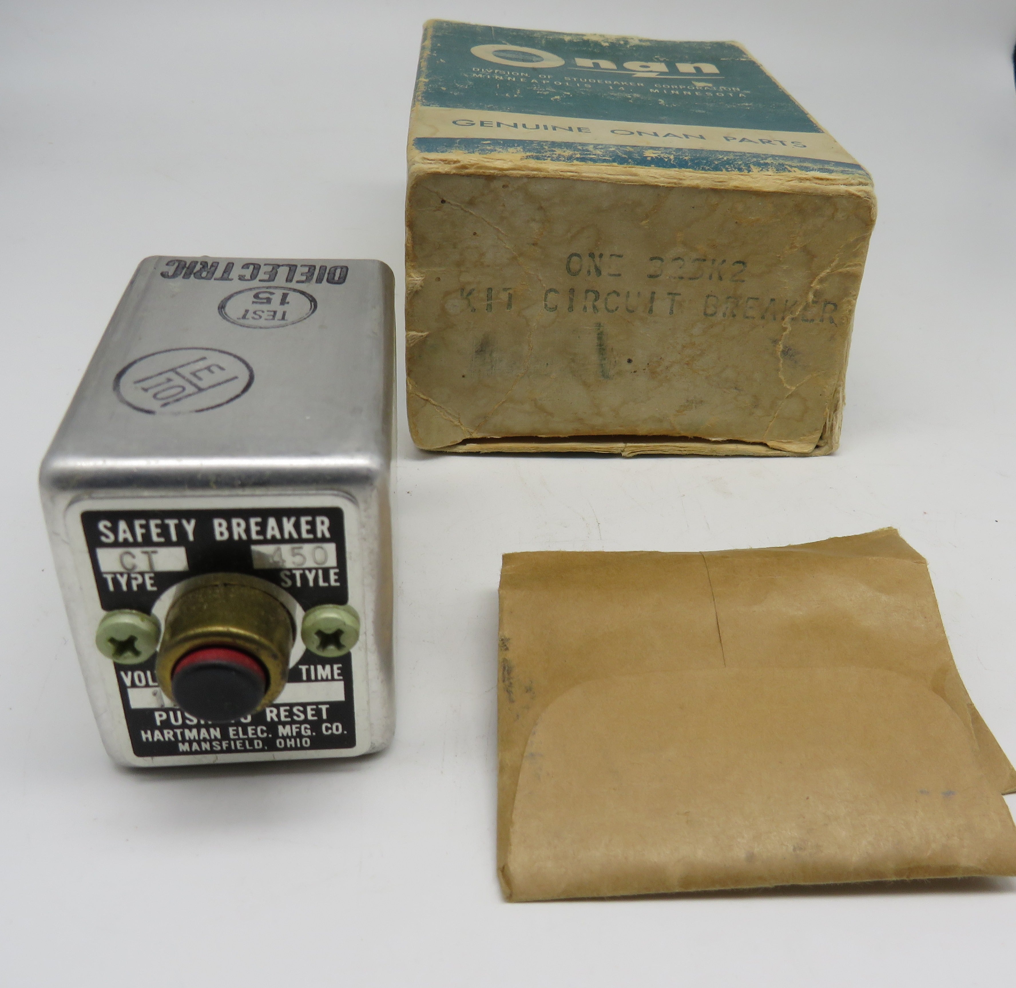 325-0002 Onan Circuit Breaker Kit Obsolete (Sept 1963) 