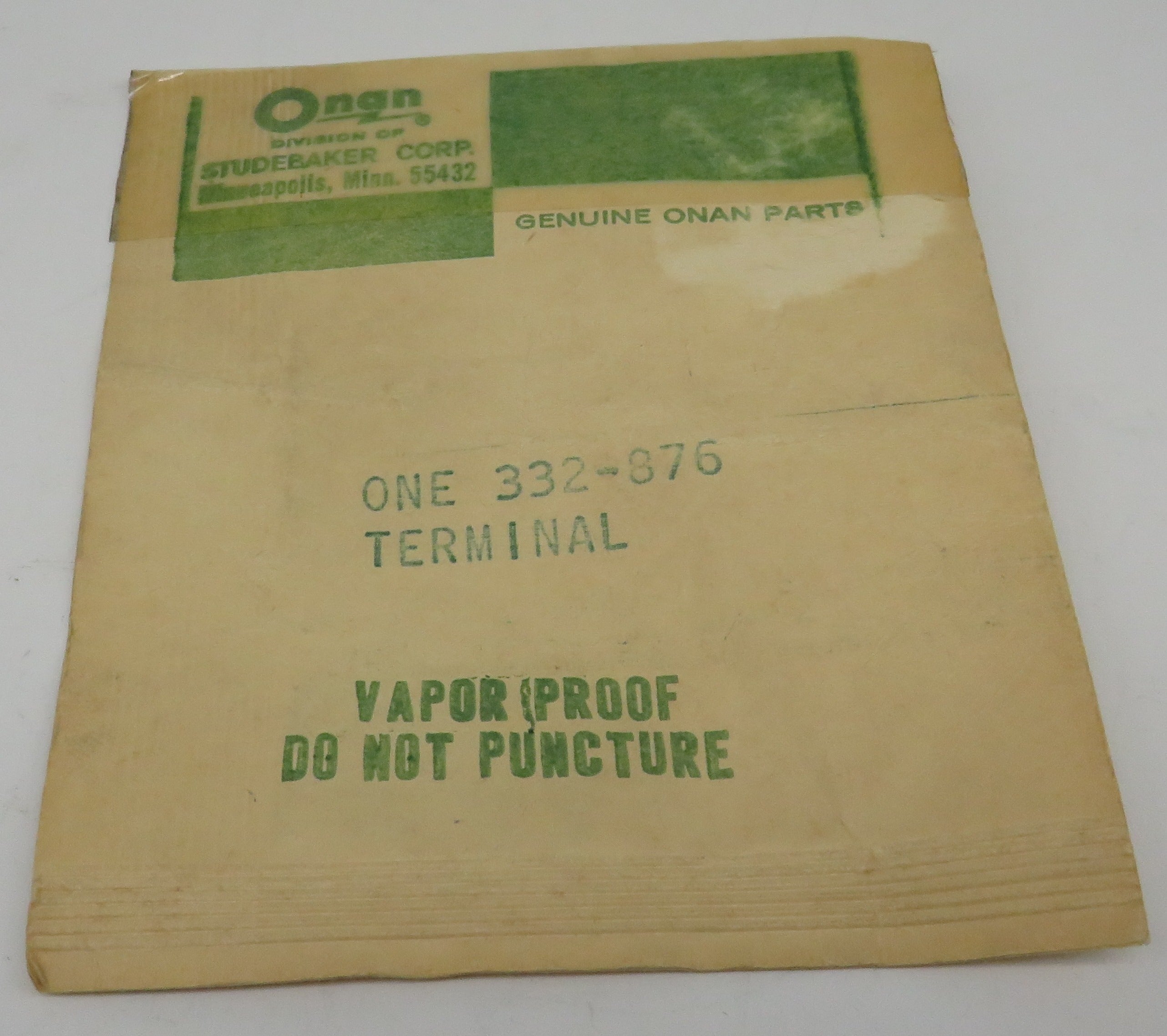 332-0876 Onan Terminal Tab for Thermo-Magnetic Choke on MCCK (Spec A-G) OBSOLETE 