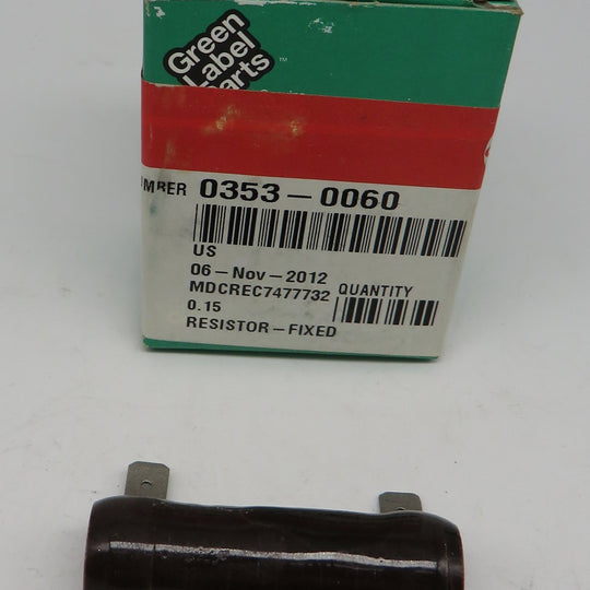 353-0060 Onan Resistor-Fixed For 4.0 MCCK, 5.0 BGA, HDKAJ, HDKAK, HDKAT (Spec A-H & Spec A-E) 