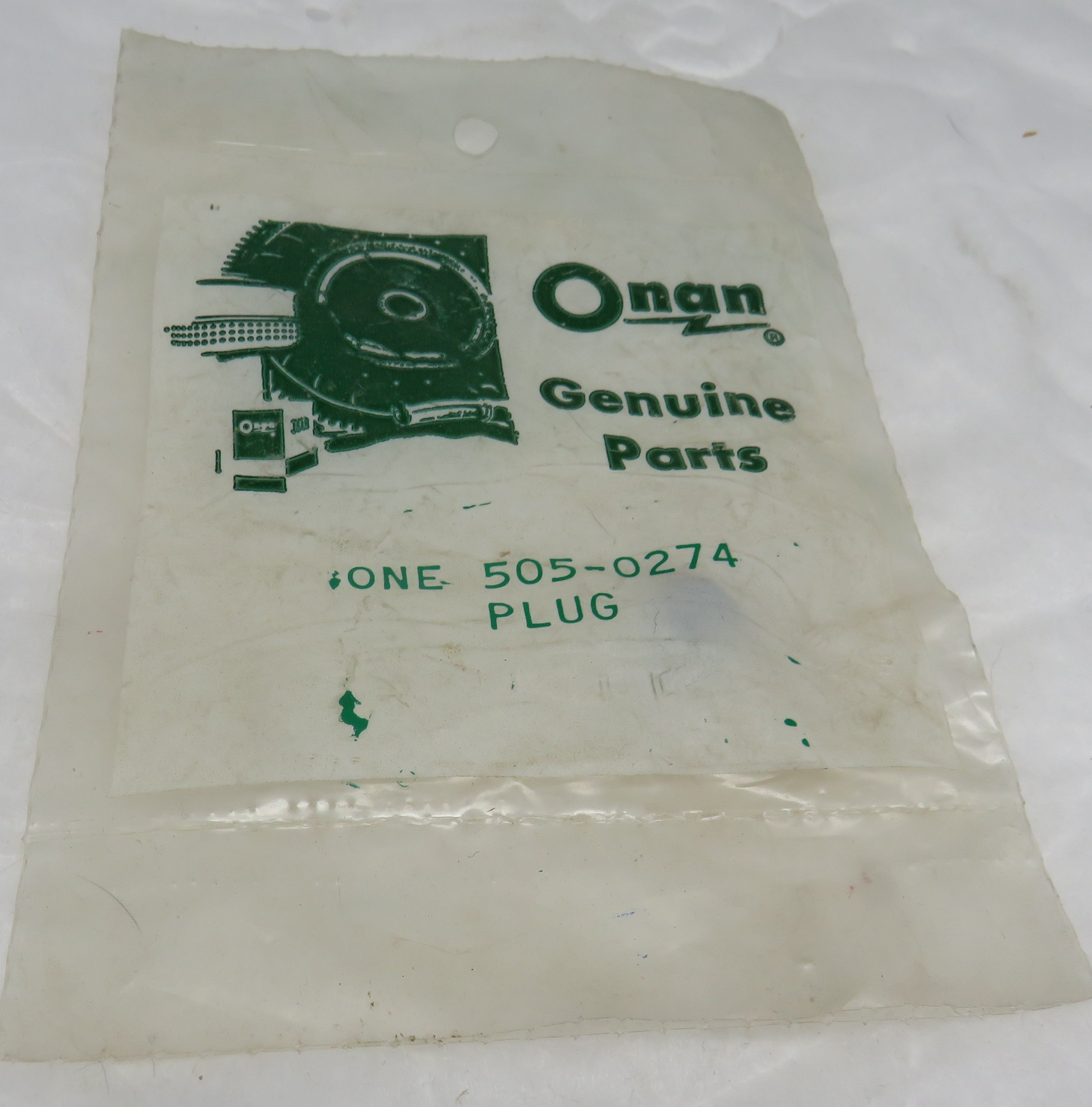 Onan 505-0274 Oil By Pass Plug 1/8