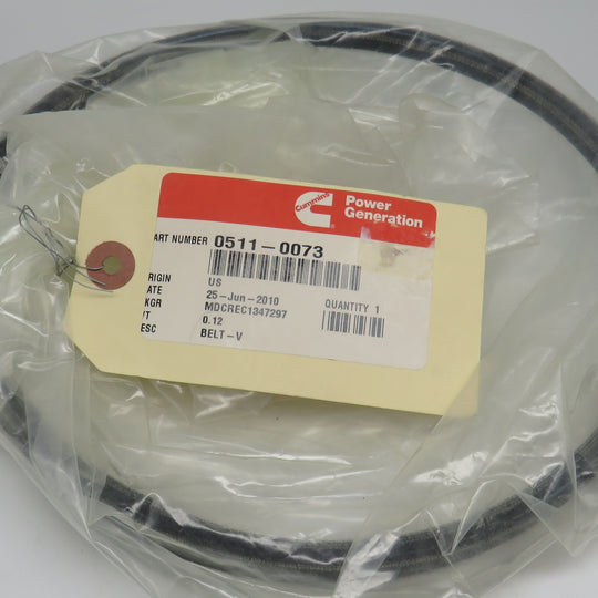 511-0073 Onan V-Belt for Water Pump MCCK Spec A-J OBSOLETE 3/18/2024 THIS PART IS IN STOCK 3/18/2024
