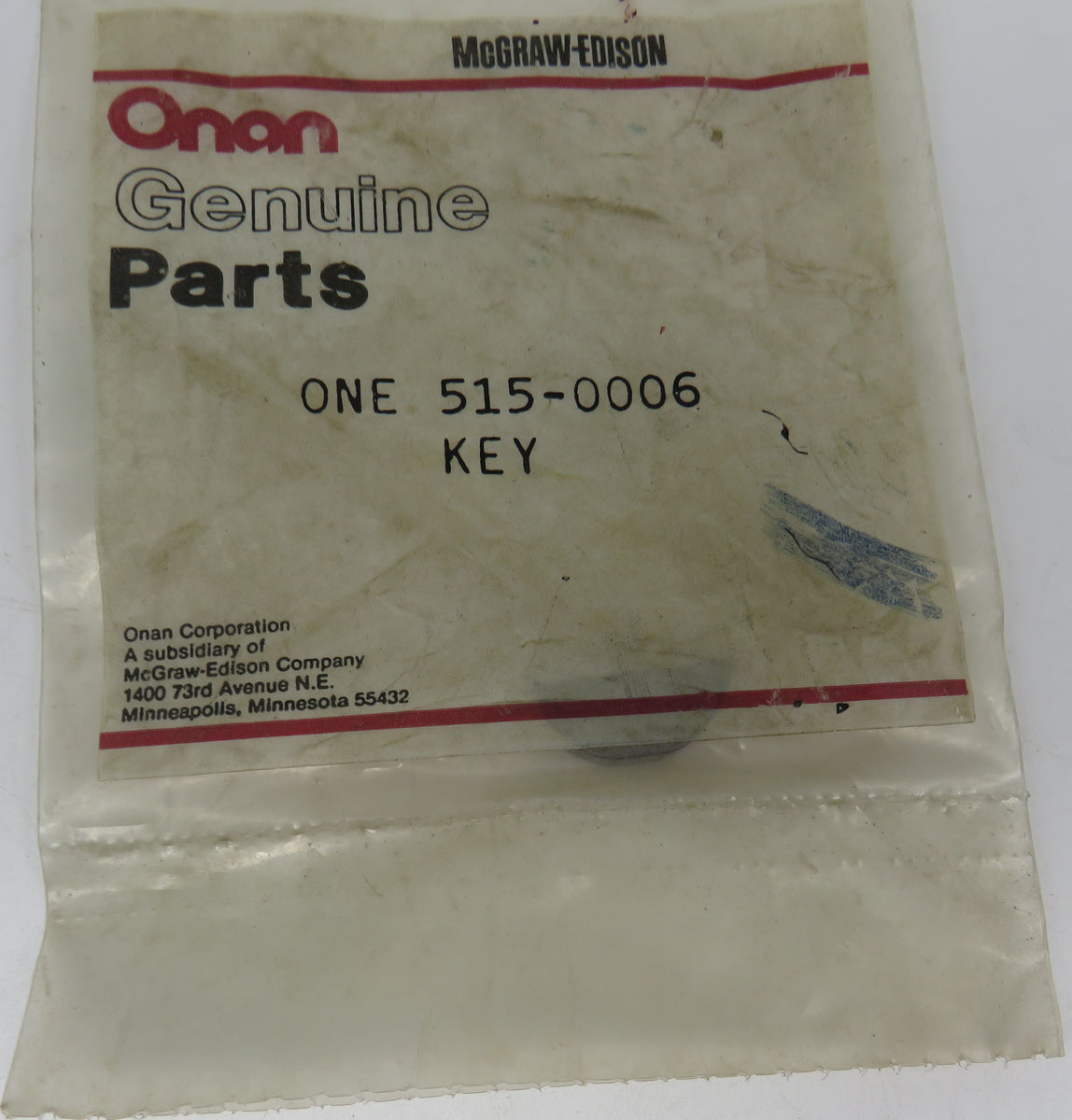 515-0006 Onan Key Woodruff Flywheel Key For DJC DJB DJE DJF 3/22/2024 ...