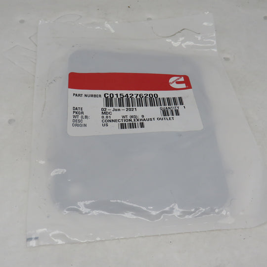 Onan C0154276200 Exhaust Outlet Connection Gasket (Replaces 154-2373) OBSOLETE 3/12/2024 THIS PART IS IN STOCK 3/12/2024