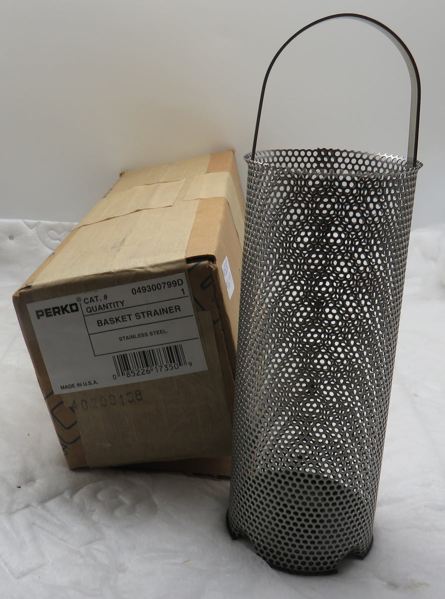 Perko 49300799D 7-99D 2-5/8x6-1/4 Filter Basket Perforated Strainer ...