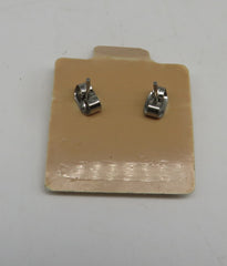 Pewter Sea Shell Hypo-Allergenic Pierced Post Earrings Style 3