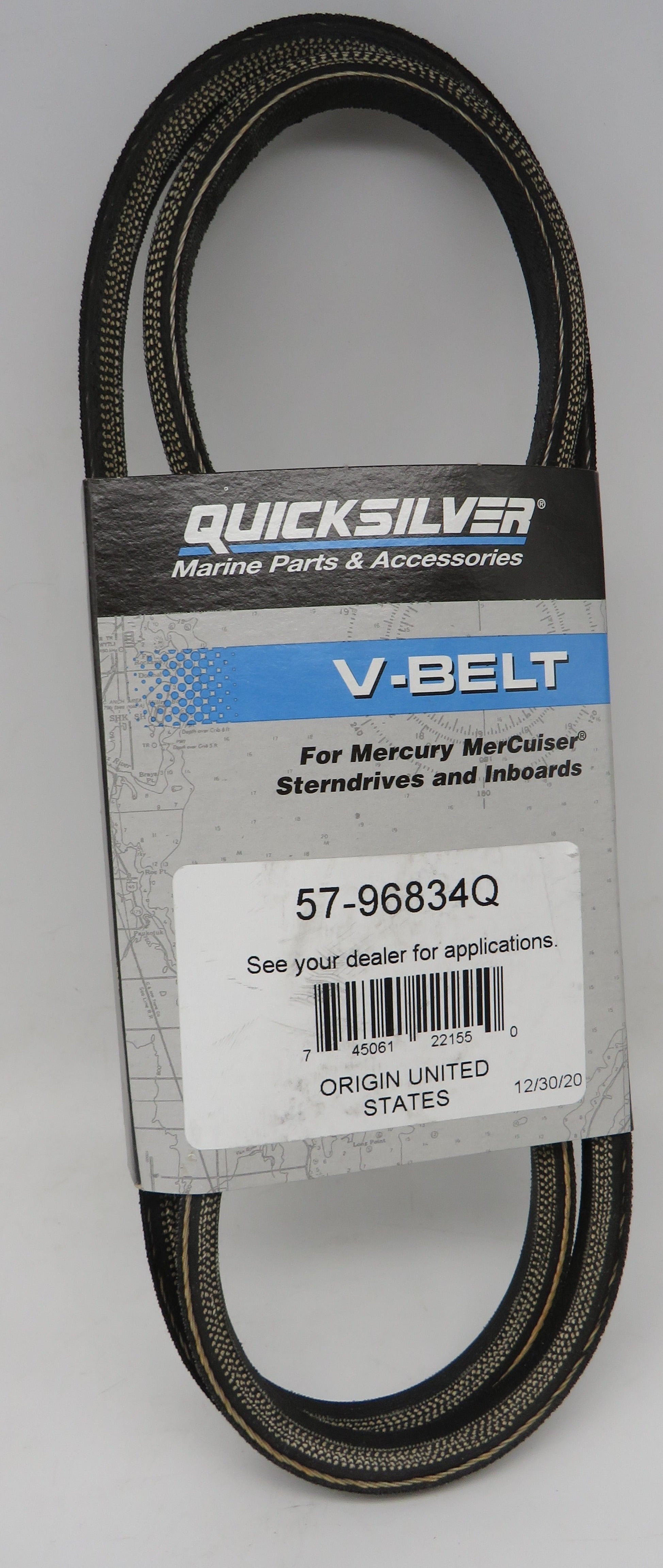 57-96834Q Quicksilver C-V Belt 50