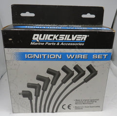 Mercury QuickSilver 84-8167614Q 4 Spark Plug Wires Thunderbolt IV & with Ignition Module Mounted on Exhaust Elbow