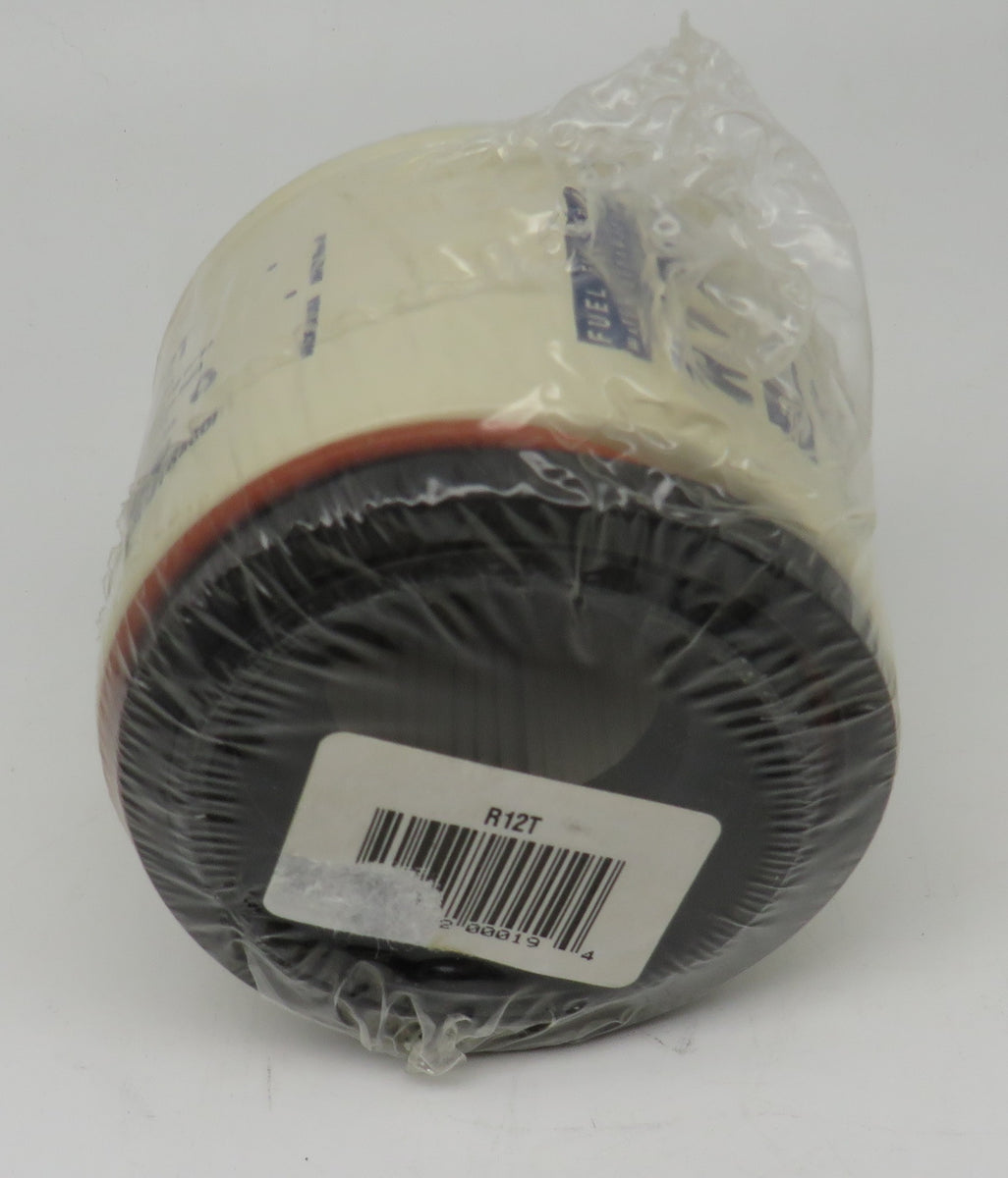 R12T Racor 10 Micron Primary Spin On Fuel Filter Water Separator 1/22 ...