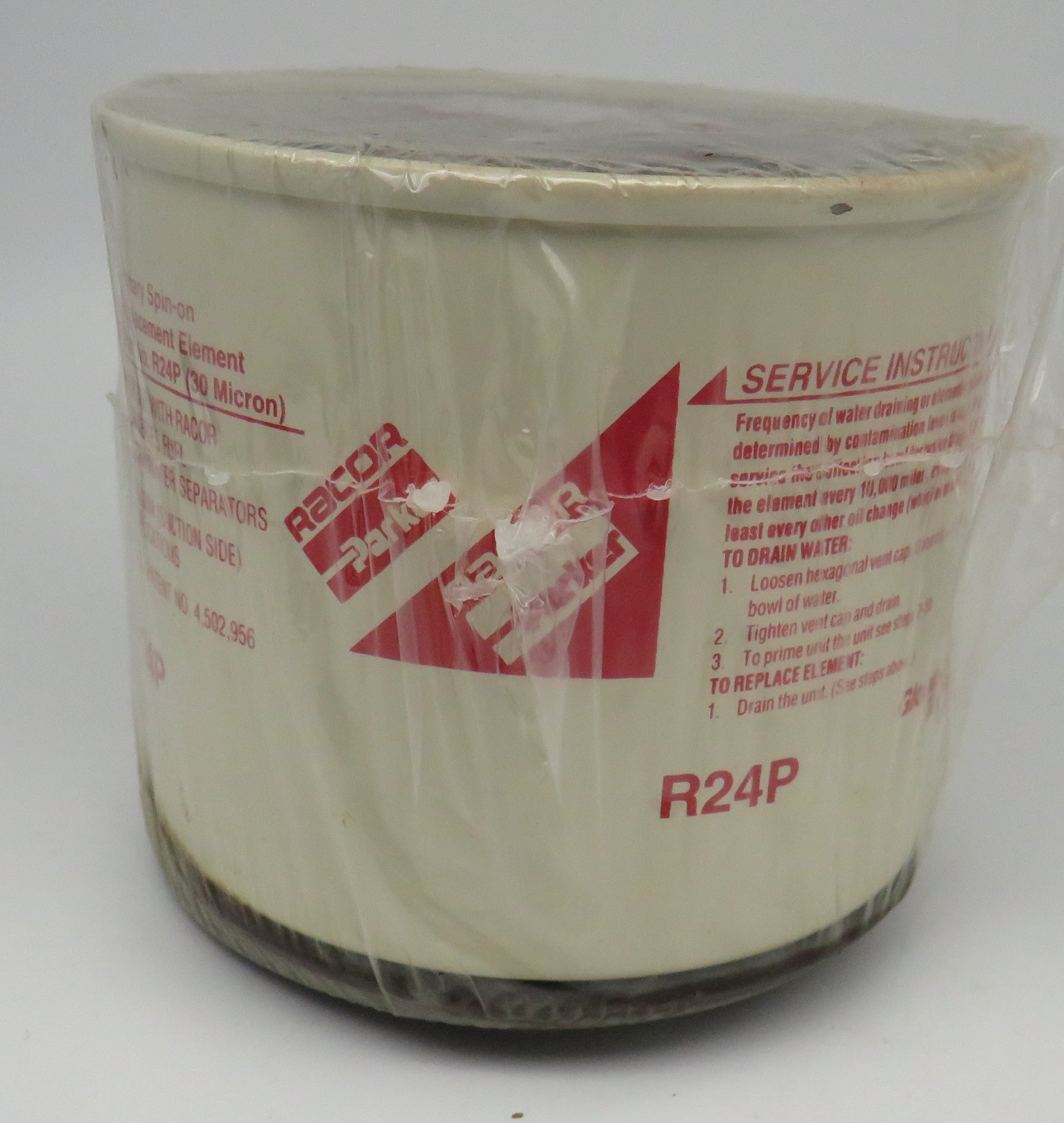 R24P Racor Primary Replacement Fuel Water Separator Filter 30 Micron